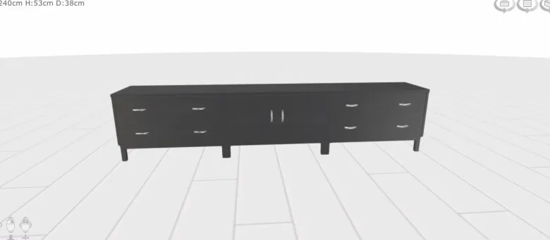 Regal Wood R56 Svart Ask