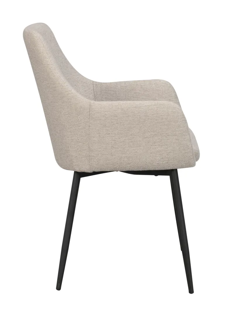 REILY KARMSTOL BEIGE/SVART