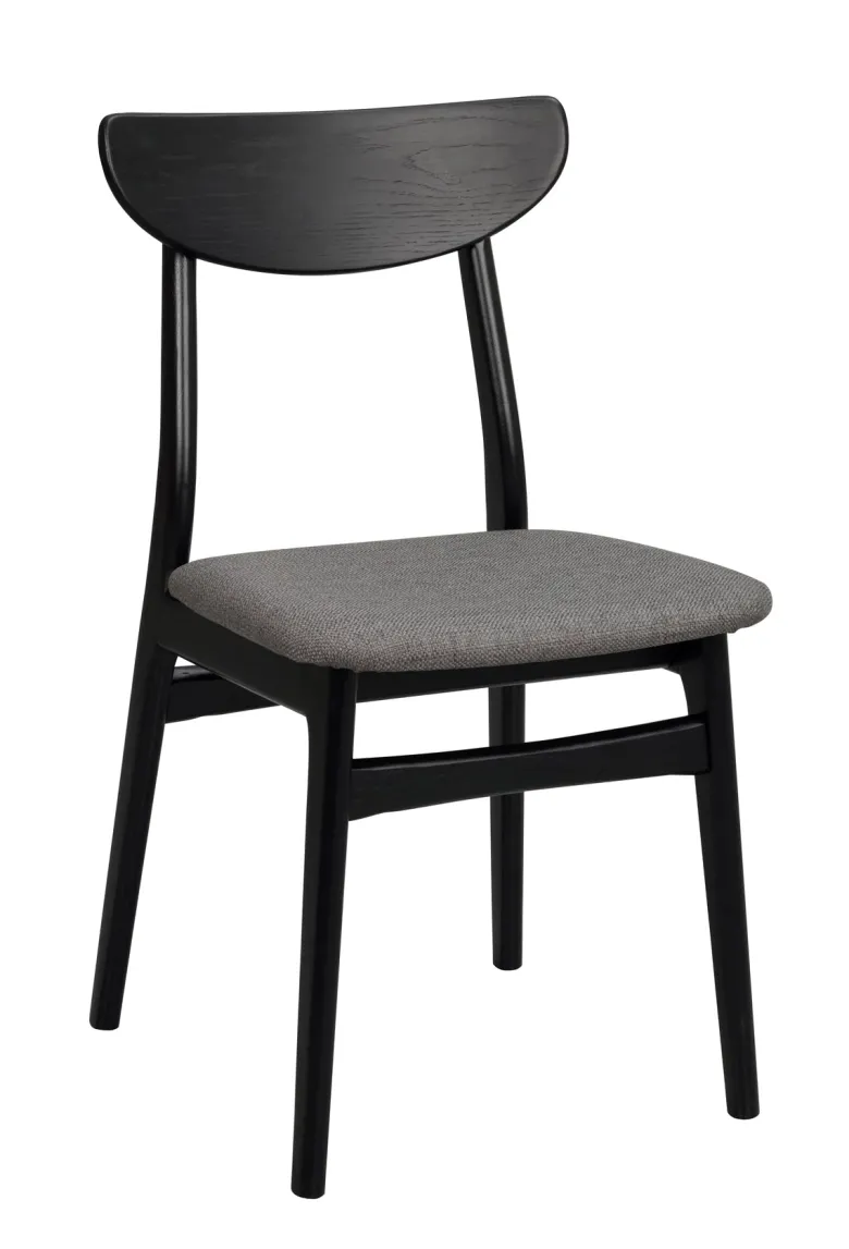 RODHAM KÖKSSTOL SVART/MÖRKGRÅ