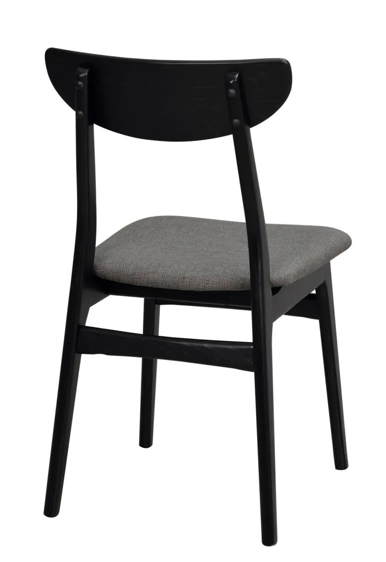 RODHAM KÖKSSTOL SVART/MÖRKGRÅ