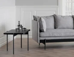 SHELTON SOFFBORD SVART 95cm