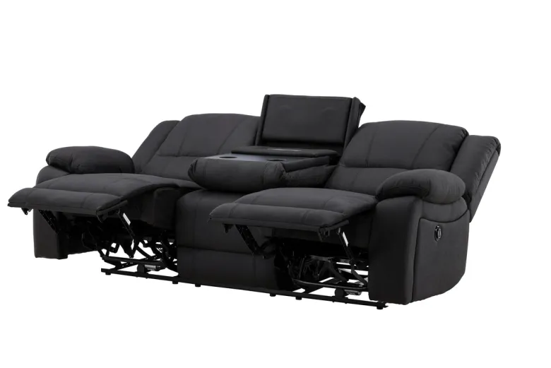 Singapore 3-sits reclinersoffa