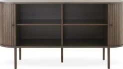 Slide Sideboard 150 Brunlackad Ek