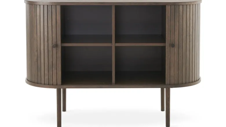 Slide Sideboard 110 Brunlackad ek