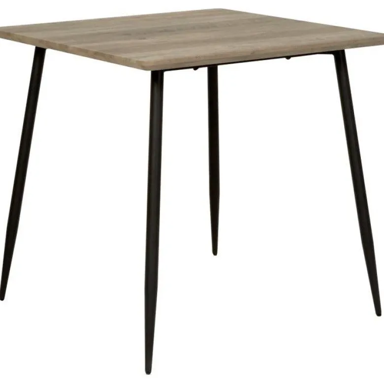 SMOKEY MATBORD 80x80 GRÅ