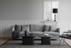 SULLIVAN SOFFBORD SVART 80X80