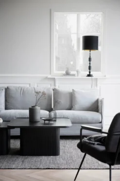 SULLIVAN SOFFBORD SVART 60X60