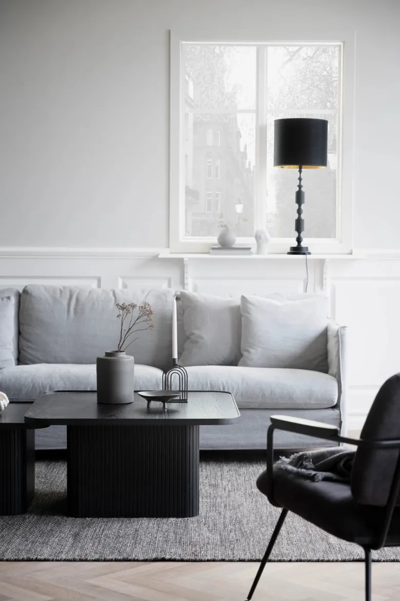 SULLIVAN SOFFBORD SVART 60X60