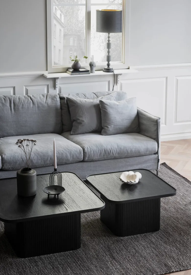 SULLIVAN SOFFBORD SVART 60X60