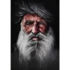 Tavla Indian Man, 80x120, glas