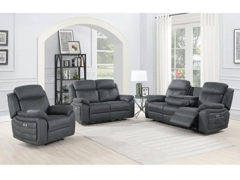 Teddy 3-sits EL Reclinersoffa
