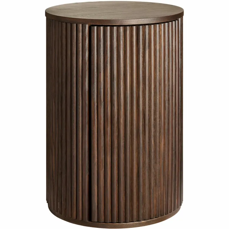 Tonga Sängbord / Sidobord – Mörkbrun