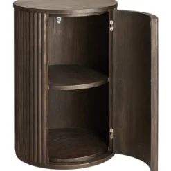 Tonga Sängbord / Sidobord – Mörkbrun