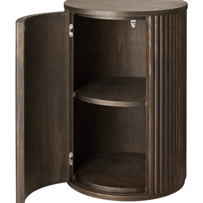 Tonga Sängbord / Sidobord – Mörkbrun