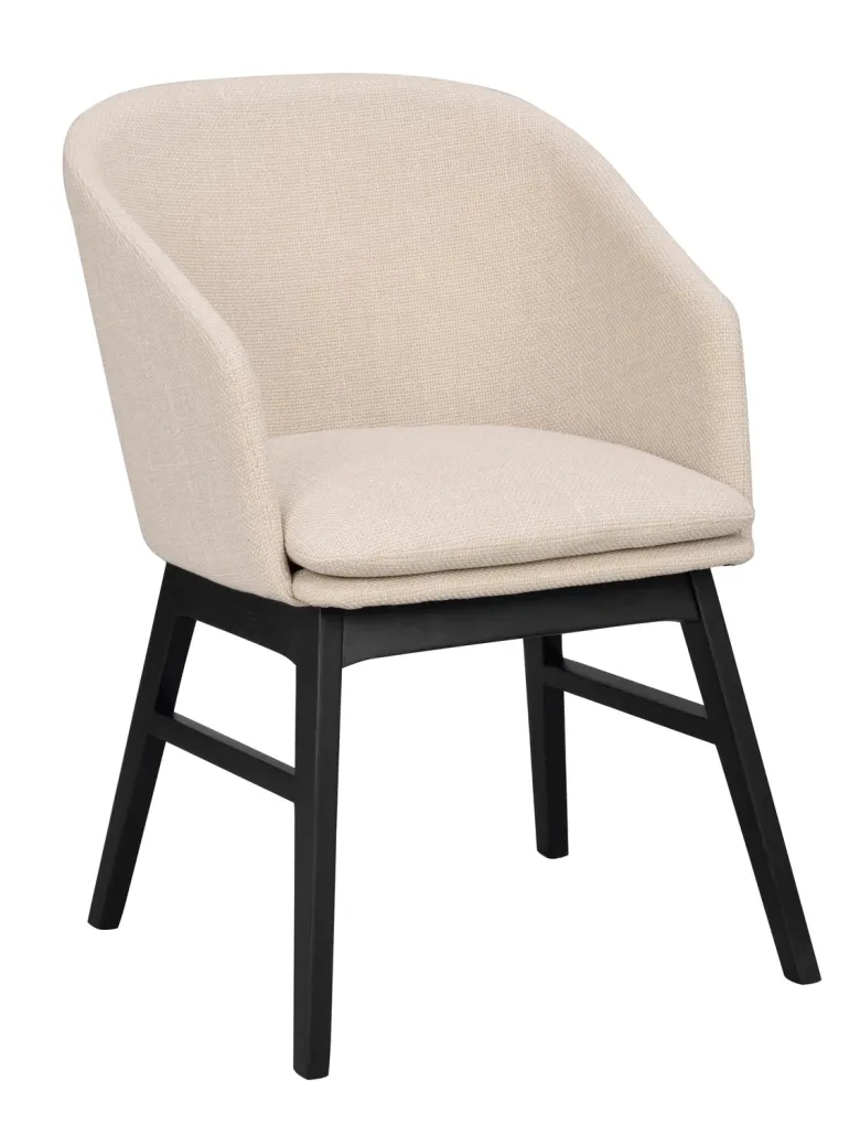 WINDHAM KARMSTOL BEIGE/SVART