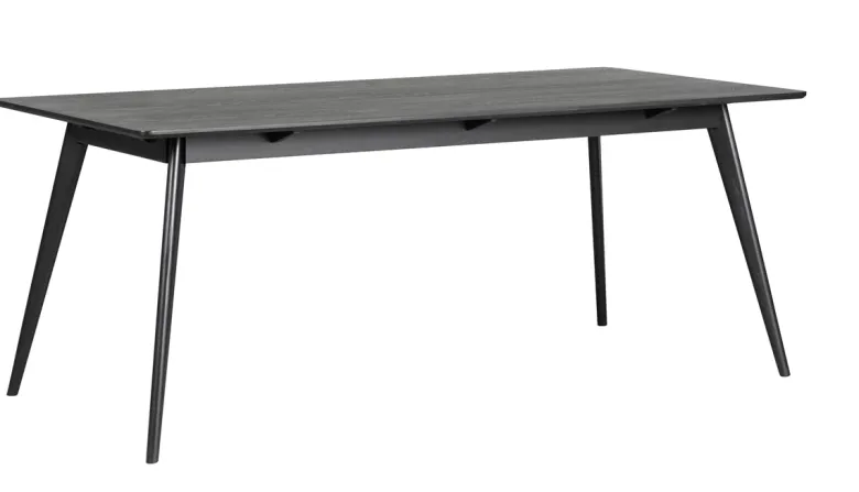 YUMI MATBORD SVART 190X90